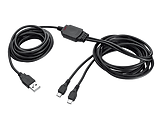 Trust GXT222 Duo Charge cable / Black