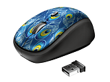 Trust Yvi Peacock Wireless Mouse / Blue