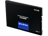 GOODRAM CX400 512GB 2.5 SSD / SSDPR-CX400-512-G2 Black