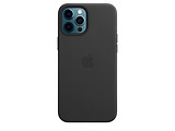 Apple Original iPhone 12 Pro Max Leather Case with MagSafe / Black