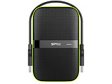 Silicon Power Armor A60 / 1.0TB 2.5 External HDD / SP010TBPHDA60S3 Black