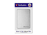 Verbatim Store 'n' Go ALU Slim Verbatim 2.5" External HDD 1.0TB 53663 / Silver