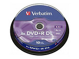 Verbatim DataLifePlus DVD+R AZO DOUBLE LAYER 8.5GB MATT SILVER SURFACE x10 / 43666