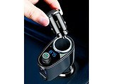 Baseus Locomotive Bluetooth MP3 Vehicle Charger CCALL-RH01 / Black