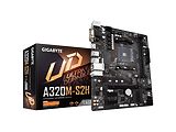 GIGABYTE GA-A320M-S2H 3.0 / mATX Socket AM4 AMD A320 Dual 2xDDR4-3200