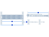 Synology RKS1317 / SLIDE RAIL KITS SCREW-LESS