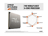AMD Ryzen 5 5600X / AM4 65W Unlocked NO GPU NO cooler
