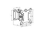 KSL WM111T / Wall Mount 13"-28"