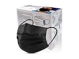 Helmet Disposable Face Mask / 50pcs / HMTDFM3LBK50