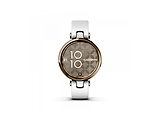 GARMIN Lily Cream Gold Bezel with White Case and Silicone Band / 010-02384-10