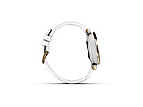 GARMIN Lily Cream Gold Bezel with White Case and Silicone Band / 010-02384-10