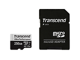 Transcend TS256GUSD340S / 256GB MicroSD + SD adapter
