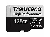 Transcend TS128GUSD340S / 128GB MicroSD + SD adapter