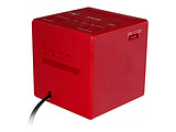 SONY ICF-C1T Clock Radio with dual alarm / Red