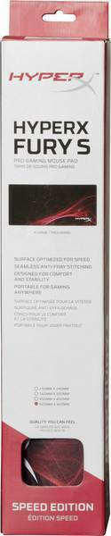 HyperX FURY S Pro Speed Edition / 900 x 420 x 4 mm Gaming Mouse Pad / Black