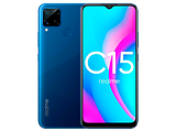 Realme C15 / 6.5&Prime; IPS 720&times;1560 / Helio G35 / 4Gb / 128Gb / 6000mAh / Blue