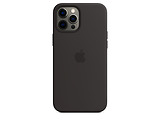 Apple Original iPhone 12 Pro Max Silicone Case with MagSafe Black