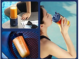 Xiaomi Deerma Mini Juice Blender Blue