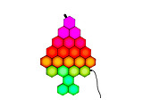 AccExpert Smart LED Hexagonal Light App Controlled