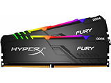 Kingston HyperX FURY RGB / HX426C16FB4AK2/32 / 2x16GB DDR4 2666