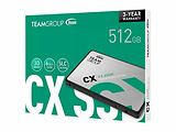 TEAM CX2 Classic T253X6512G0C101 / 2.5" SSD 512GB