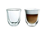 Delonghi Glass cups 190ml x2