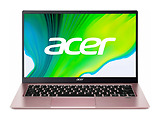 ACER Swift 1 SF114-34 / 14.0" IPS FullHD / Pentium Silver N6000 / 8GB LPDDR4 / 256GB NVMe / No OS / Pink
