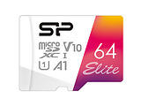 SiliconPower Elite Color microSDXC 64GB / SP064GBSTXBV1V20SP