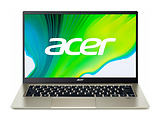 ACER Swift 1 SF114-34 / 14.0" IPS FullHD / Pentium Silver N6000 / 8GB LPDDR4 / 512GB NVMe / No OS / Gold