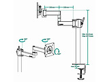 Arctic X1 Monitor Arm for 1 monitor