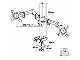 Arctic Z2 Gen 3 Monitor Arm for 2 monitors