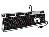 Keyboard Sven KB-S300 / Comfortable / USB / Silver