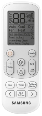 Samsung AR12BXFAMWKNUA / Smart Inverter 9000 BTU