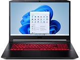 ACER Nitro AN517-54-74JY / 17.3" FullHD IPS 144Hz / Core i7-11800H / 16GB DDR4 / 512GB NVMe / GeForce RTX3060 6GB GDDR6 /No OS / NH.QF7EU.008