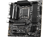 MSI PRO B660M-A DDR4 / mATX Socket 1700 Dual 4xDDR4 4800