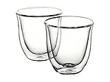 Delonghi Glass cups 330ml x2