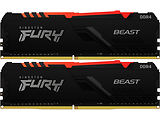 Kingston HyperX FURY Beast RGB KF436C18BBAK2/32 / 32GB DDR4 3600MHz