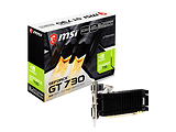 MSI GeForce GT 730 2GB DDR3 64Bit / N730K-2GD3H/LPV1