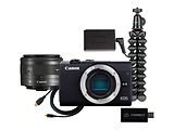 Canon EOS M200 / 15-45mm EF-M 3.5-6.3 IS STM / Streaming Kit /