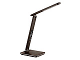 Platinet DESK LAMP 14W + LCD WITH CLOCK AND TEMPERATURE + USB charger 44228 Brown