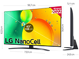 LG 65NANO766QA / 65 Nano Cell 4K UHD Smart Remote