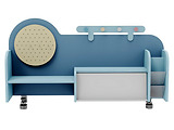 SIHOO Bookshelf H10A Blue