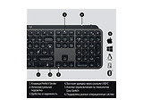 Logitech MX Keys / Backlight / 920-009417 / Graphite