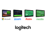 Logitech Tap Scheduler / 10.1 IPS TOUCH / Wi-Fi AC / Bluetooth 5.0 / PoE 802.3af /