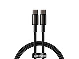 Baseus CATWJ-A01 / Type-C - Type-C Braided 100W 2m