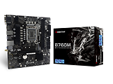 Biostar B760MX2-E D4 / mATX LGA1700 DDR4 4400