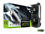ZOTAC GeForce RTX 4070 Twin Edge OC 12GB GDDR6X 192bit / ZT-D40700H-10M
