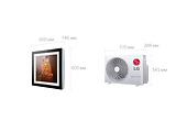 LG A12FT.NSFR / ARTCOOL Gallery Invertor 14000 BTU/h