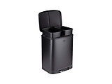 Dirt Devil Pedal Bin 2x12 L Soft Close Black