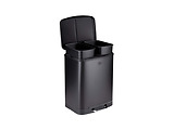 Dirt Devil Pedal Bin 12 L Soft Close Black